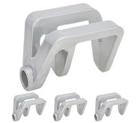 Clip pour Boa de bateau - Clip de pare-chocs 4X pour ponton | Accessoires marins robustes avec connexion rapide | Crampes ferroviaires pour Yachts Kayak, fournitures de navigation fluviale