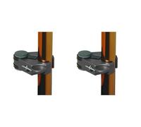 Clip pour Canne de Marche, Maintien et équilibre, Porte-Canne, à Utiliser sur Bord de comptoir ou de Table pour empêcher la Chute du bâton et réduire la Flexion. (Lot de 2)