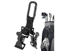 Clip Pour Gants De Golf Et Porte Serviettes Tripleclip Polyvalentmousqueton | Chaque Clip S'articule Indépendamment Pour Contenir Plusieurs Articles. La Construction En Résine À Forte Adhérence