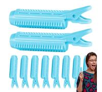 Clip pour le volume des cheveux, pinces à cheveux avec volume pour racines, 10 clips de rouleau volumateurs portables, pinces à cheveux pour des boucles, bigoudis
