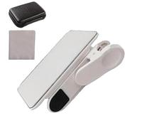 Clip pour miroir d'appareil photo mobile - Smartphone auxiliaire, portable léger et réutilisable | Clip réfléchissant de l'appareil photo, réflecteur selfie, pour photos de