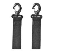Clip Pour Pagaie De Kayak Noir, 17.5x3.7cm, 2 Pièces, Support Pour Bateau Gonflable, Accessoires De Surf