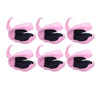Clip pour Porte-Canne Lot de 6 Accessibles Réutilisables Antidérapables | Clips Support pour Canne Pour Vacances Anniversaire Rivière Lac Eau Peu Profonde Jig Traîne Lancer