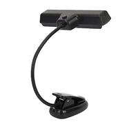Clip pour Pupitre Lampe LED avec Col Flexible Entièrement Réglable Lampe de Lecture Rechargeable LED