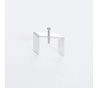 Clip Pour Rail Triphasé Dali Track Encastré Aluminium Argenté