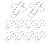 Clip pour stylo pour carnet - 10 pièces métalliques colorées pour journal - Porte-crayons - pour bloc-notes - carnet de notes agenda voyageur étudiants enseignants maison bureau