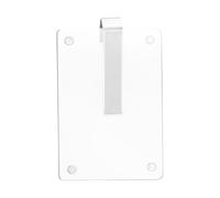 Clip pour visière de voiture - Support photo magnétique, cadre transparent, accessoire automobile | Conception sturdy en acier inoxydable acrylique, cadeau d'anniversaire famille amis hommes femmes f
