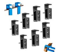 Clip pratique pour tableau d'armoire, outils de fermeture fixes, pinces de fixation amovibles sur le devant des tiroirs, gabarit en U et outil de scribe, sécurise les clips pour armoires de maison et