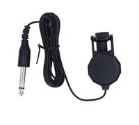Clip Professionnel sur Pick-up Amplification Efficace Projection sonore améliorée pour Violon Erhu Guitare Acoustique Ukulélé Clip Compact Plastique sur Le Pick-up de Guitare