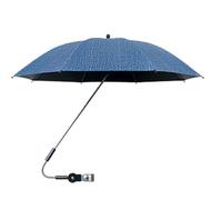 Clip Rain Umbrella-for-for-tollers, poussette Pince de pluie | Parasol supplémentaire avec protection UV LSF 50+ Terminal | Parapluie étanche à 360 degrés pour les poussettes, protection solaire pour