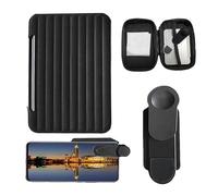 Clip Réflexion pour Miroir D'appareil Photo pour Smartphone 9.5x6.8 Cm Réflecteur Selfie Téléphone À Angle Réglable ABS Kit Clip De Réflexion Miroir Caméra Téléphone Miroirs La Réflexions pour Voyage