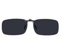 Clip Solaire pour Lunettes de Vue Polarisée Clip Lunettes de Soleil Anti-reflet UV400 Hommes Femmes Conduite Voyage Sport