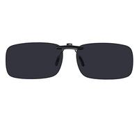 Clip Solaire pour Lunettes de Vue Polarisée Clip Lunettes de Soleil Anti-reflet UV400 Hommes Femmes Conduite Voyage Sport