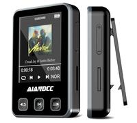 Clip Sport, Écran Couleur 1,77 Pouces,32 Go, Est Compatible avec des Cartes TF jusqu'à 128 Go,avec la Course et au Fitness, Noir