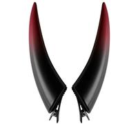 Clip sur cornes de diable, cornes de diable gothiques | Costume de pour femmes, casque de Vampire démoniaque | Costume gothique du, accessoires de couvre-chef de cosplay d'Halloween, cos