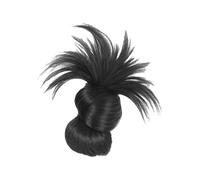 Clip sur une perruque à plumes, des clips de griffe de cheveux en pignon en désordre, des cheveux à cheveux Clip, léger, confortable, pour les soirées de voyage pour femmes