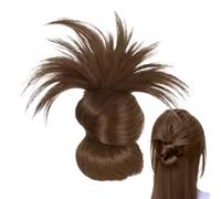 Clip sur une perruque de à plumes - en désordre doux, postime légère | Extension de moelleux naturel Création de style sans effort lors de sorties occasionnelles, de matins de