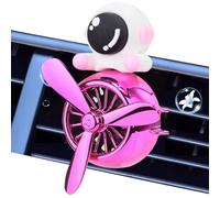 Clip Ventilación Del Ambiente Dels Automóvi - Ambientador Aire Automóvil | Difusor Fragancia Coche | Linda Astronauta De La Hélice Giratoria Aromaterapia Para Viajes Por Carretera