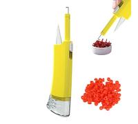 Clip vers de terre - Clip de qualité supérieure pour leurres de pêche vivants | Outil de support de ver rouge avec bandes, clip d'alimentation sécurisé, accessoires d'aquarium pour nourrir facilement