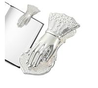 Clip vintage pour agenda en forme de main féminine, porte-notes, clip de document vintage, marque-page 3D, clip de journal, clip décoratif