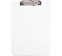 Clipboard A4Plastic Clipboard In Din A4 FormatHanging ClipboardModern Clip For Paper StorageFor Office,Kitchen And WorkshopTransparent