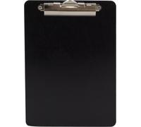 Clipboard bois NOIR support A5 avec pince ARGENT