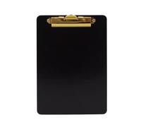 Clipboard en bois NOIR A5 Pad avec clip OR