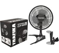 Clipfan/Ventilateur 15cm/5W/Moteur magnétique/ÉCONOMIE ÉNERGIE/Exclusivité Pince Fixation directe Barres Chambre de Culture/Inclut 2 Pinces:pour Table et pour Barres de Chambres de cultura