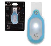 Clipglow Lampe de poche à clipser pour infirmière, lumineuse, légère, magnétique, portable, rechargeable par USB pour badge, batterie de 8 à 12 heures, 4 réglages de lumière, cadeau d'infirmière,Bleu