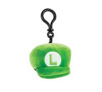Porte clef Tomy Mario kart - porte-clés peluche mocchi-mocchi luigi hat 10 cm