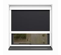 CLIP'N'SHADE Blanc - Store Anti Chaleur sans Perçage | Rafraîchit la Maison sans Clim | Montage Facile en 15 Min (Largeur : 70 cm, Hauteur : 60-90 cm, Opaque)