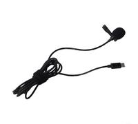 Clipon Microphone cravate avec réduction du bruit et capture audio omnidirectionnelle pour streaming, enregistrement et applications VLOG (pour type C)