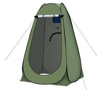 CLIPOP Tente de Toilette Pop Up Toilette Cabinet de Changement Anti-UV Tente de Douche pour la Plage, la pêche, Le Bain, l'extérieur, avec Un Sac de Transport