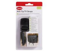 Clippasafe - pack de 2 sangles anti-basculement pour la télévision
