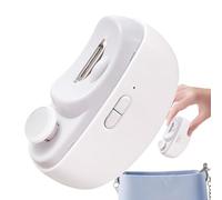 Clipper à ongles automatique | Intégration de la coupe de ongles de sécurité - Cutter de l'ongle rechargeable USB et fichier 2-en-1, coupe-ongles électriques, coupe-ongles de sécurité à faible bruit