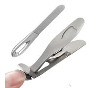 Clipper à ongles incliné | Clippers à ongles en acier inoxydable | Tondeuse à ongles, découpes d'ongles anti-éclaboussure, aucun travail n'a perdu des liens pour hommes, femmes, femmes