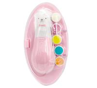 Clipper à ongles pour tout-petit - Trimmer des ongles de bébé avec lumière LED, ensemble de fichiers à ongles silencieux pour les bébés et les | Cutter à ongles avec loupe, doux kit de toilett
