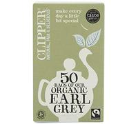 Clipper bio Fairtrade Earl Grey Sachets de thé (50) - Paquet de 6