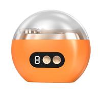 Clipper électrique à ongles : tondeuse à ongles rechargeable USB à 3 vitesses, compilation 126 G, coupe-ongles LED pour les âges | Outil de toilettage calme pour personnes âgées