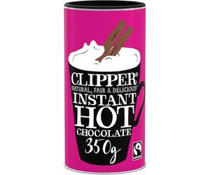 Clipper Fairtrade Instant Hot Chocolat, 350 g