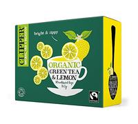 Clipper Fairtrade Thé vert au citron (80) - Paquet de 2