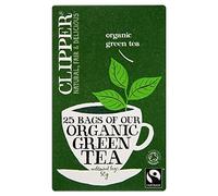 Clipper Fairtrade Thé vert bio (25) - Paquet de 6