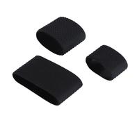 Clipper Grip Silicone Anti-Slip Sleeve 3PCS Set pour le Style et la Coupe - Outil de Coiffure Multifonctionnelle, Bandes de Bague Clipper pour la stabilité et sécurité