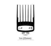 Clipper Guard, Compatible Avec WAHL, Magic Clip, Senior, Legend | Peignes de guidage professionnels à clip en métal noir for tondeuses à cheveux(25mm)