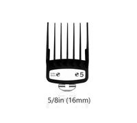 Clipper Guard, Compatible Avec WAHL, Magic Clip, Senior, Legend | Peignes de guidage professionnels à clip en métal noir for tondeuses à cheveux(16mm)