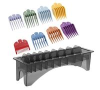 Clipper Guard Holder, Comb Storage Case with 10 Slots Hair Clippers Organizer Comb Storage Box Barber Supplies for Barbershop Use