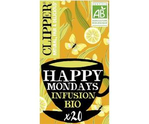 CLIPPER - Infusion Bio Apaisante, Arômes Naturels pour Bien Commencer la Semaine, Boîte 45g - Lot De 3