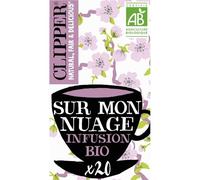 CLIPPER - Infusion Bio Revitalisante Eucalyptus & Ginkgo, Saveur Fraîche et Apaisante (20 sachets 35g) - Le lot de 4
