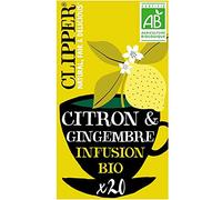 CLIPPER - Infusion Citron Gingembre 50G - ( Lot De 4 )