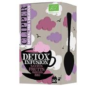 CLIPPER - Infusion Détox Fruits Rouges - Bio - 20 sachets